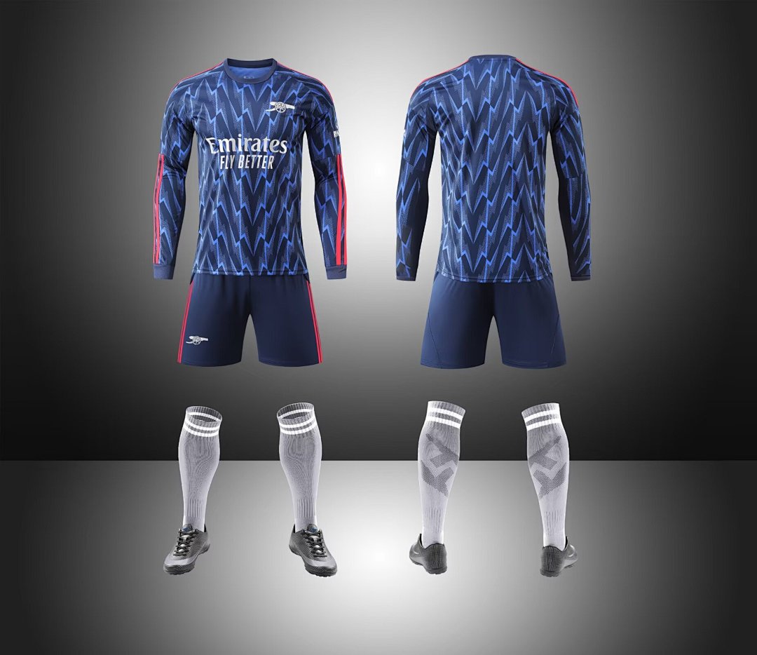 YQH#1240-2526阿森纳客场长袖  22-28  S-2XL