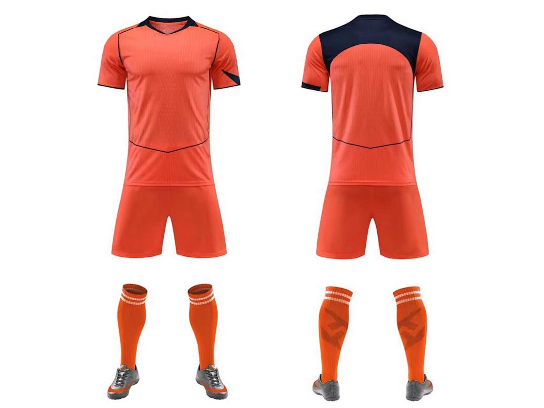DN#1200-光板2526巴萨二客橙色16-28 S-3XL
