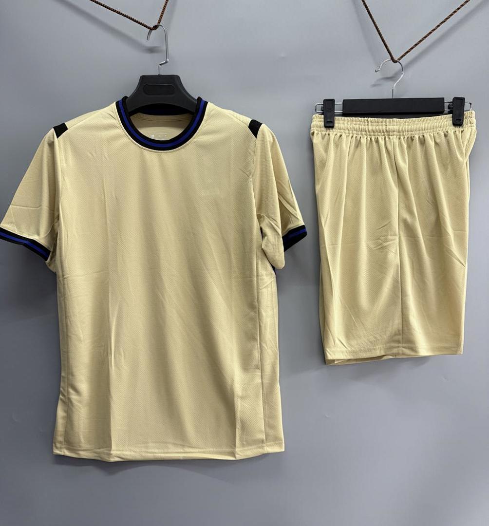DN#1200-光板2526巴萨客场黄色 16-28 S-3XL