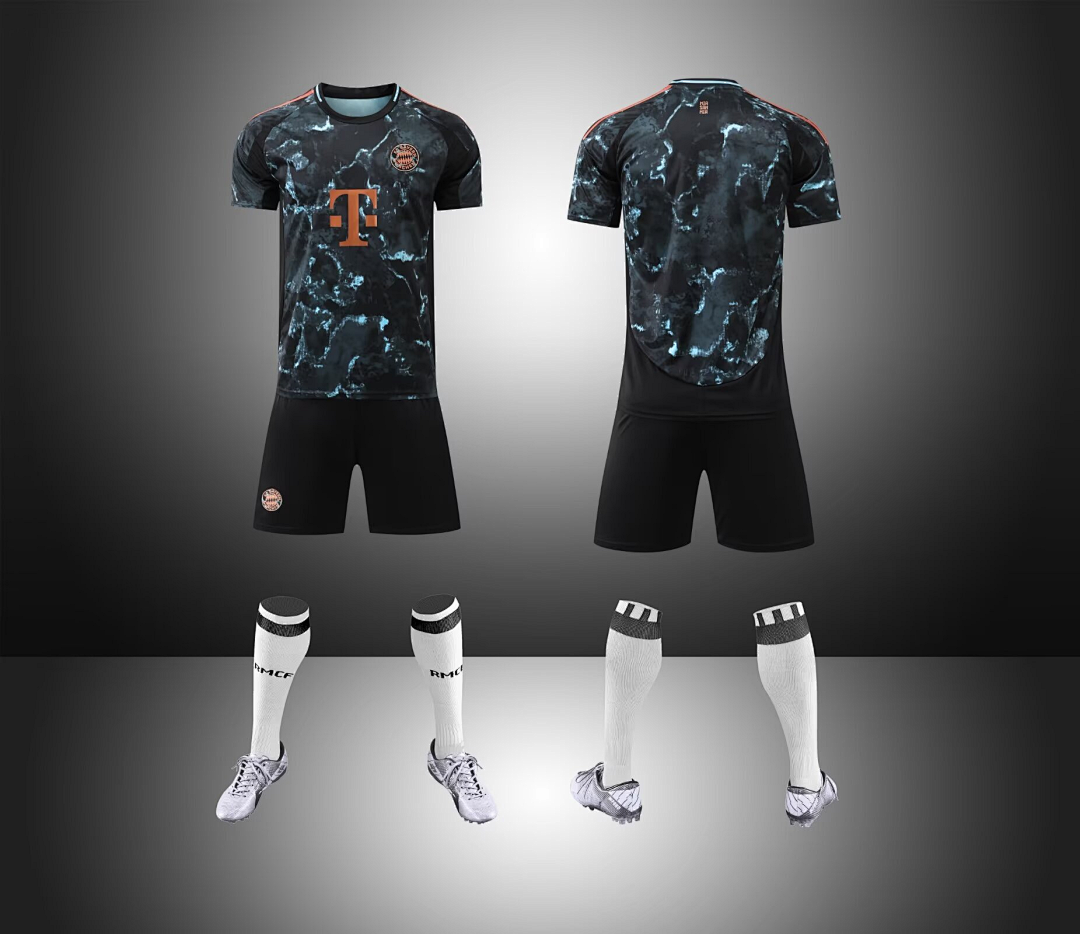 YQH#1190-24-25拜仁客场16-28码 XS~3XL
