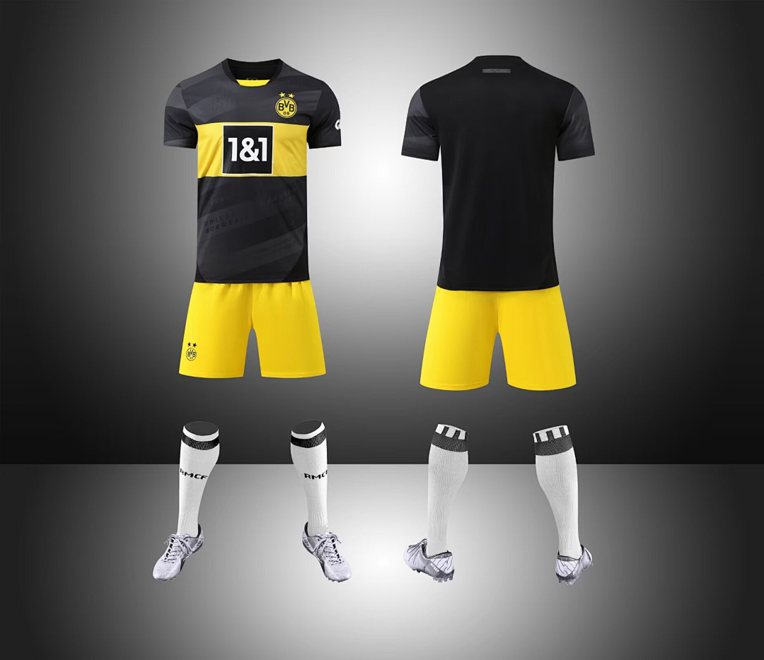 YQH#1190-24-25多特客场16-28码 XS~3XL