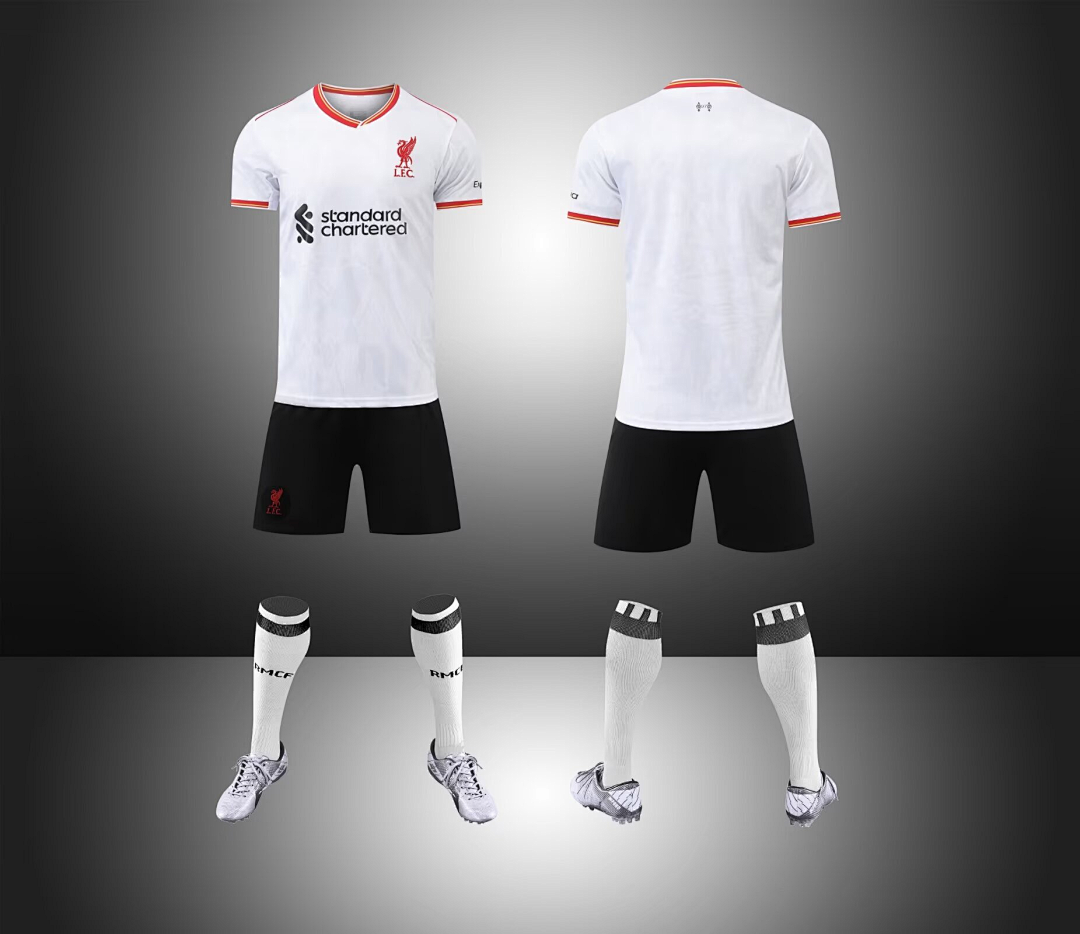 YQH#1190-24-25利物浦二客16-28码 XS~3XL
