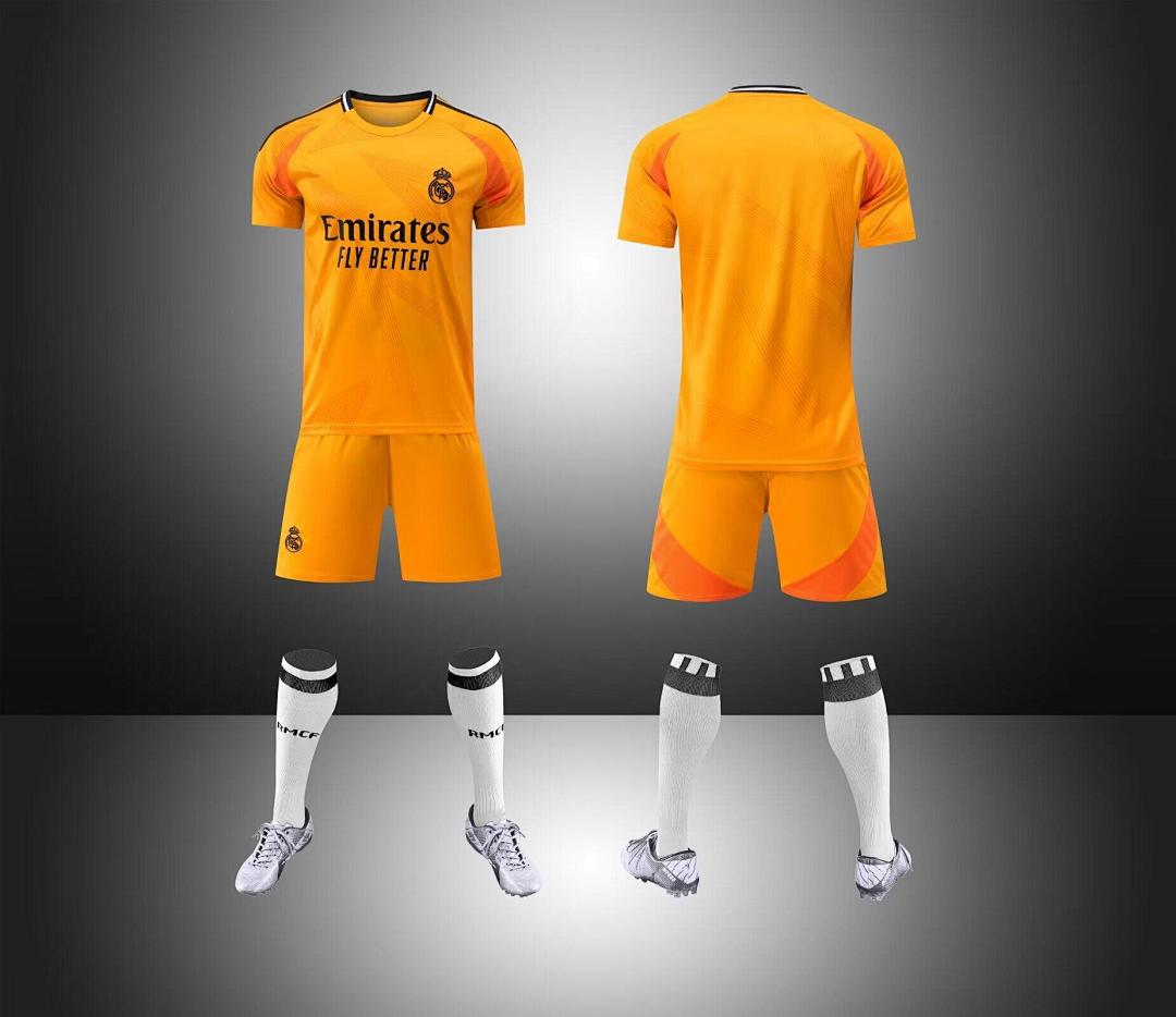YQH#1190-24-25皇马客场16-28码 XS~3XL
