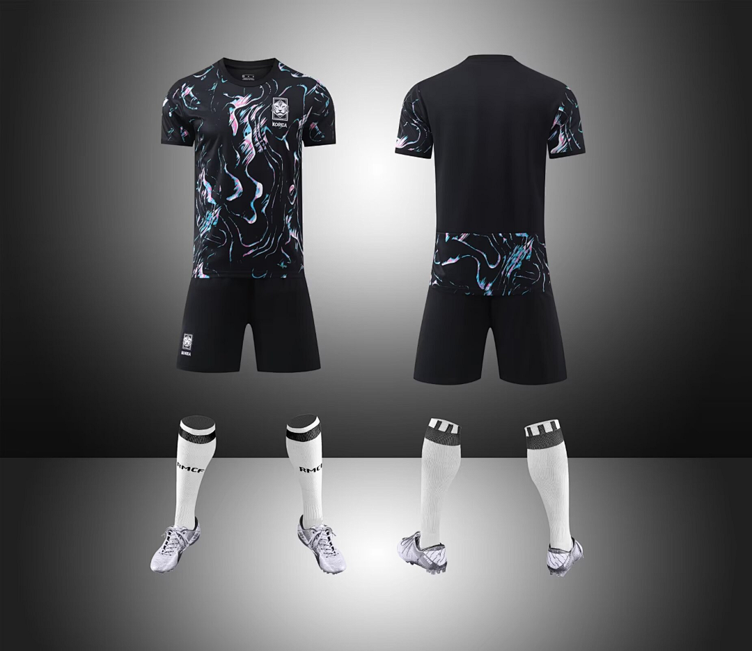 YQH#1190-24-25 韩国客场 16-28码 XS~3XL