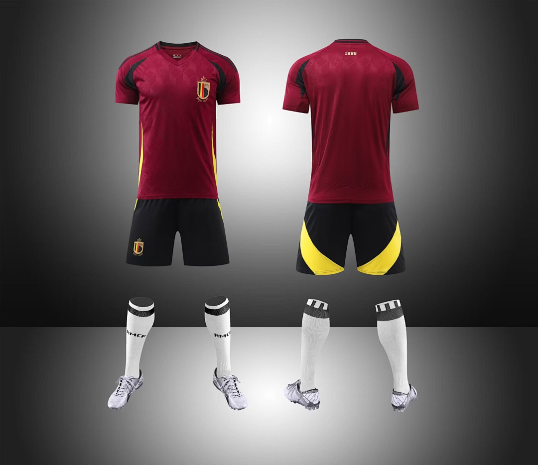 YQH#1190-24-25 比利时主场16-28码 XS~3XL